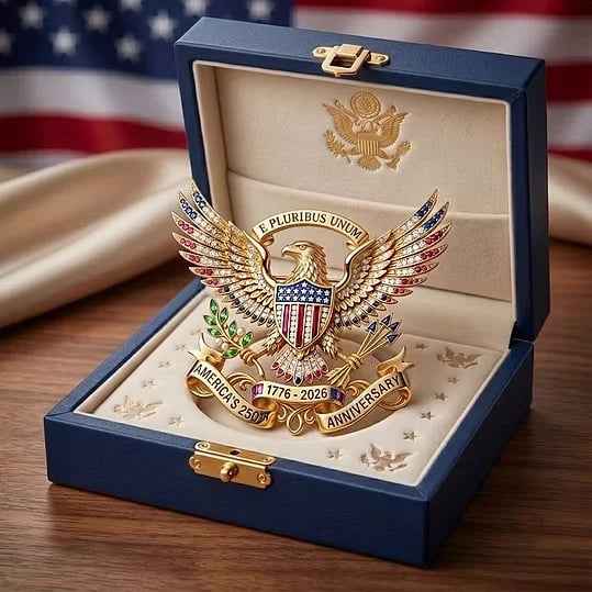🔥 Father's Day Special:US 250th Anniversary Brooch Pin