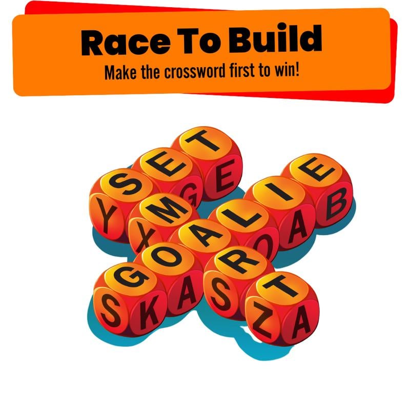Dice Word Building Game