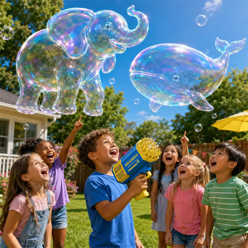 AQUANEXIS® 3DCharm Bubble Blaster Animal & Ocean Fantasy Theme