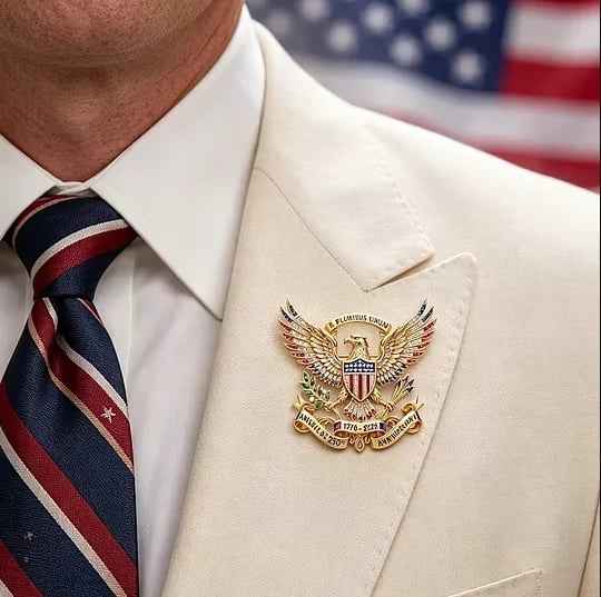 🔥 Father's Day Special:US 250th Anniversary Brooch Pin