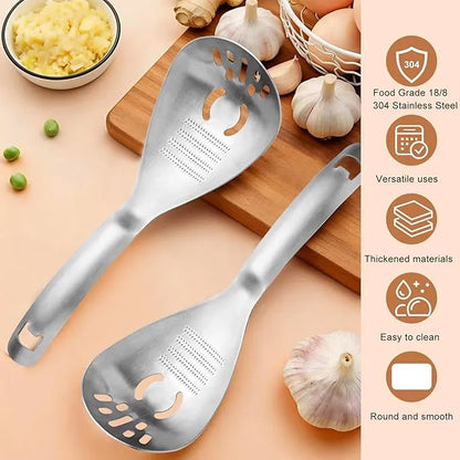 🔥 Buy 1 Get 1 Free — 5-in-1 Stainless Steel Kitchen Spoon