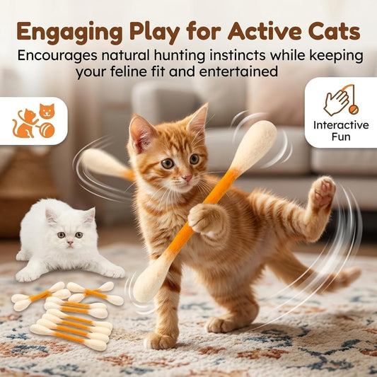 🐱Swabs Large Size Cat Toys with Catnip