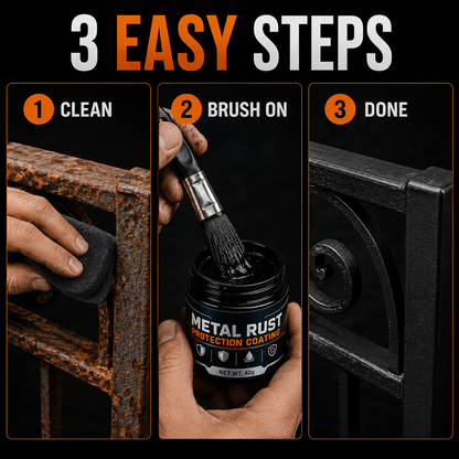 🛡️ Restore Rusty Metal Without Replacing It — Premium Metal Rust Protection Paste