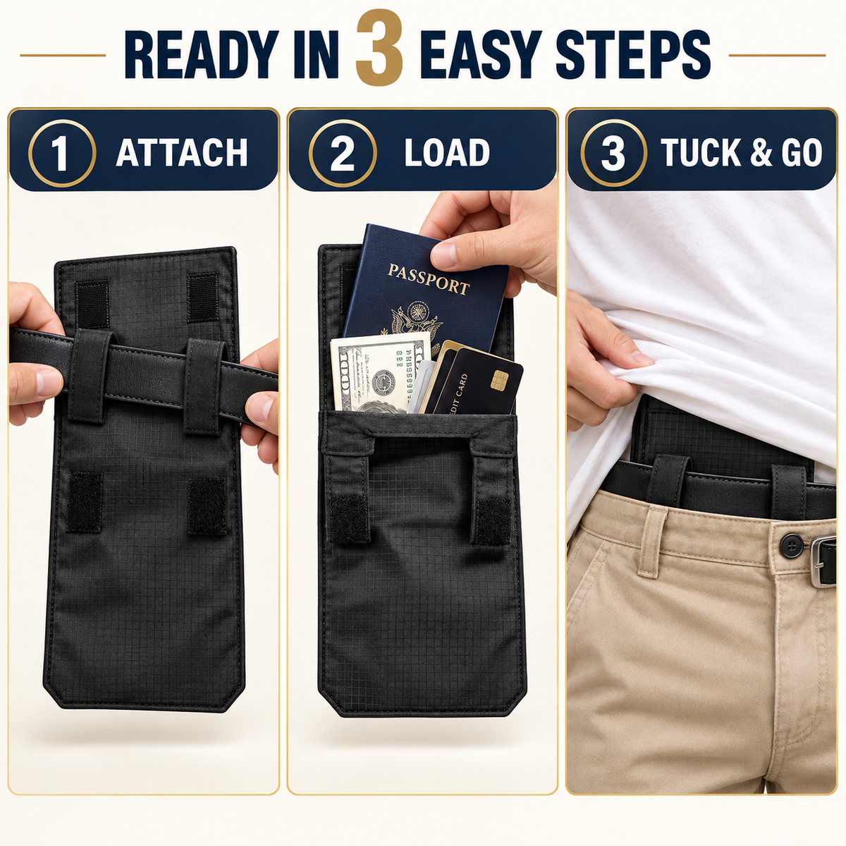 🔥BUY 1 GET 1 FREE — NexisHide™ Hidden Passport & Cash Wallet ✈️