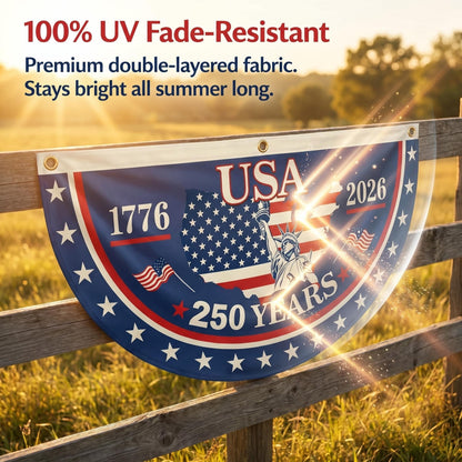 The 1776-2026 Legacy Banner: 100% Veteran-Handcrafted 250th Anniversary Heritage Flag