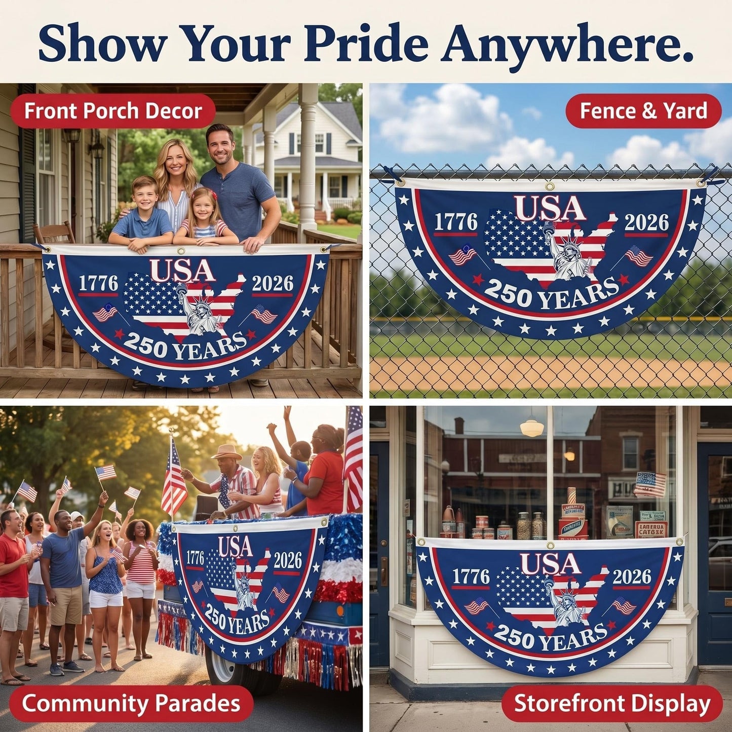 The 1776-2026 Legacy Banner