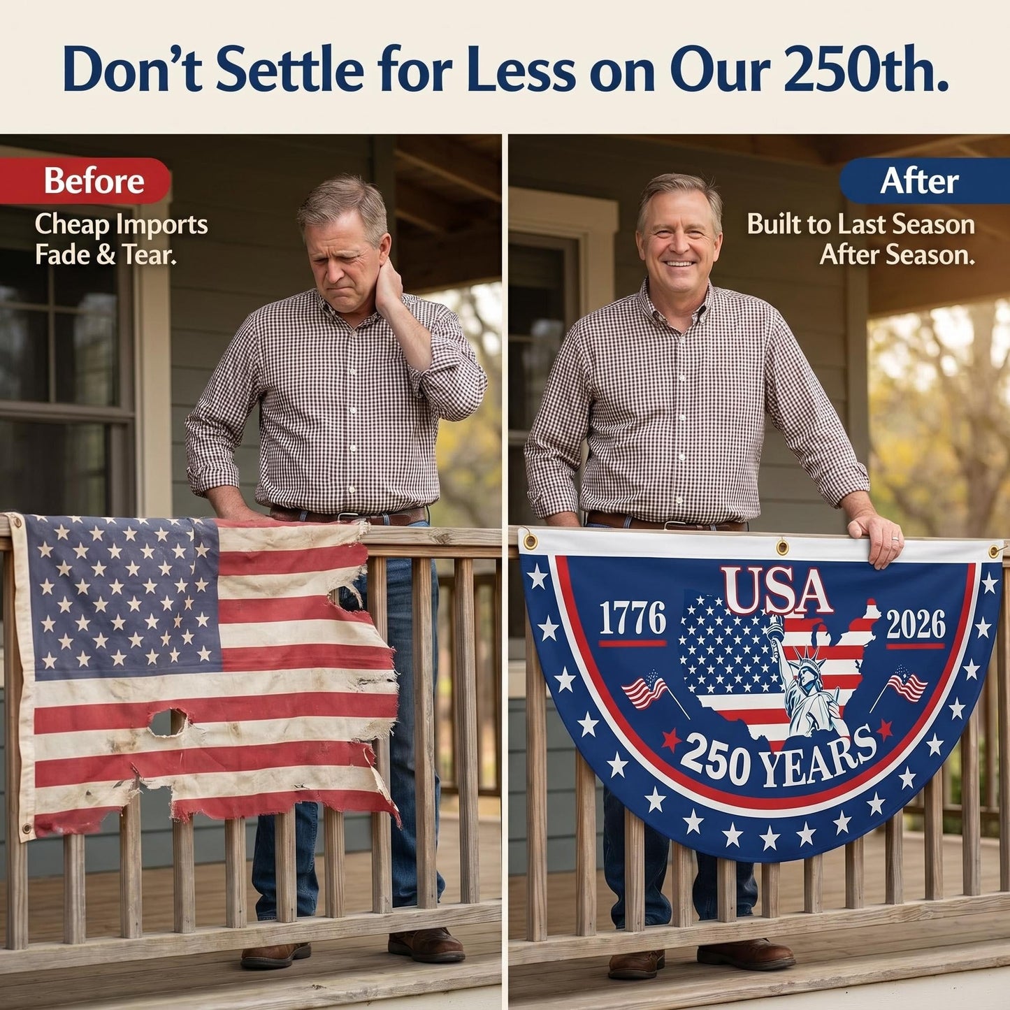 The 1776-2026 Legacy Banner
