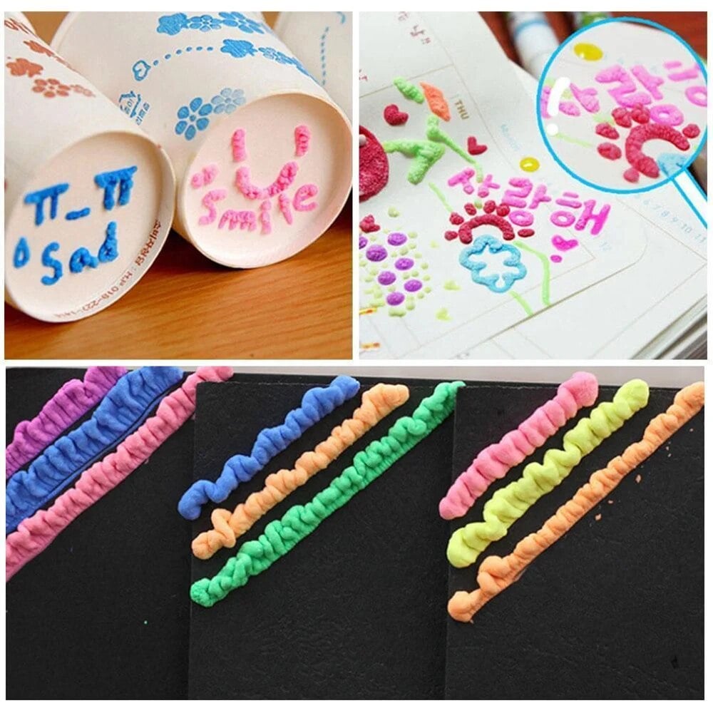 💥Surprise Price: Only €9.99!!🎁🔮Magic Pen – Draw 3D with one stroke!🎄 DIY Bubble Popcorn Drawing Pens& Buy 3 Pay 2 🔥