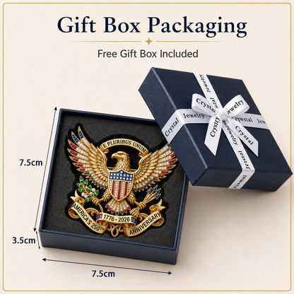 🔥 Father's Day Special:US 250th Anniversary Brooch Pin