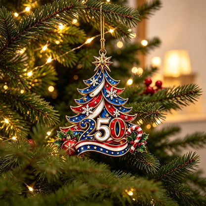 🎁Buy 1 Get 1 Free🔥USA 250th Anniversary Christmas Ornament