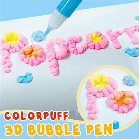 💥Surprise Price: Only €9.99!!🎁🔮Magic Pen – Draw 3D with one stroke!🎄 DIY Bubble Popcorn Drawing Pens& Buy 3 Pay 2 🔥