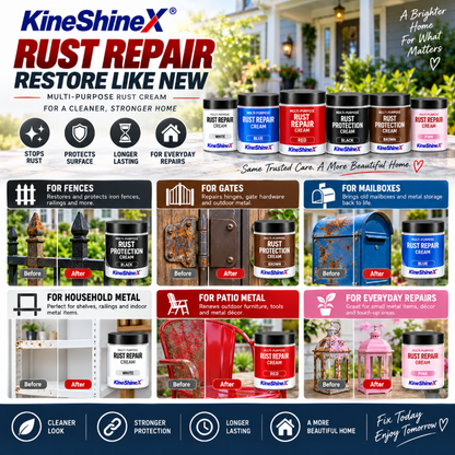 📢📢BUY 1 GET 1 FREE! !! ⏰Multi-Purpose Rust Repair Cream for Cars & Household Metal