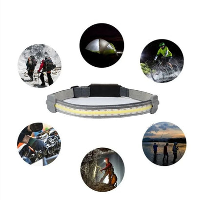 (🎅EARLY CHRISTMAS SALE ) USB 220° Wide Beam LED Headlamp(BUY 2 GET 1 FREE)
