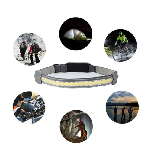 (🎅EARLY CHRISTMAS SALE ) USB 220° Wide Beam LED Headlamp(BUY 2 GET 1 FREE)