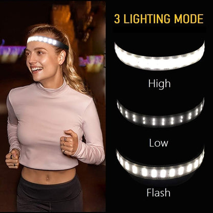 (🎅EARLY CHRISTMAS SALE ) USB 220° Wide Beam LED Headlamp(BUY 2 GET 1 FREE)